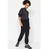 Trendyol Black Thessaloniki Comfortable Fit Pocket Knitted Sports Sweatpants