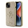 GUESS Maska za telefon iPhone 15 6.1 GUHCP15SHG4SGD, Glitter, Zlatna