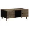 Stol za kavu svijetlo sivi 100x54x40 cm Puno drvo Mango