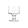 Ice cream serving bowl, made from glass, 350 ml, Neat - Borgonovo