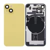 Steklo zadnjega ohišja za iPhone 14, Yellow, Pulled A