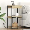 Noćni ormar Sonoma hrast 41 x 31 x 76 cm Konstruirano drvo