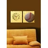 Wallity Zidni sat 2P2828CS-17, 60x28 cm, 2 dela