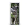 tulup.si Nalepka na vratih Wolf v gozdu 75x205 cm