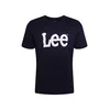 Lee Majica WOBBLY LOGO TEE črna/bela
