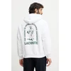 Lacoste pulover s kapuco moški bombažen
