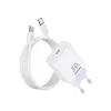 Remax SET:Strujni punjac 1XUSB 3.0+TIP C 20W+kabl TIP C RP-U120, beli