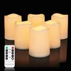 6x Cibnew LED sveča za zunanjo uporabo