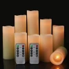 Flameless LED sveče na baterije, set 9 sveč