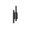 Redo 01-2035 - LED zidno svetilo MADISON 4xLED/4W/230V crno