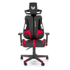 Halmar Pisarniški stol NITRO eco-leather/fabric, black/red (1p=1szt)