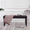 vidaXL Klop 106 cm rjavo umetno usnje
