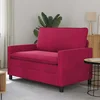 Sofa Vinska crvena 126 x 81 x 87,5 cm Baršun