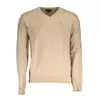 LA MARTINA Muški džemper XMS001-YW084_BEIGE_04004, Bež