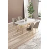 Hanah Home Trpezarijski set, 5 komada, Bež