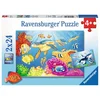 Ravensburger Slagalica Družina ispod mora, 2x24 dela