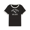 PUMA Varsity Relaxed Tee Youth, Shop, Black, 4-5Y