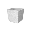 Gardino-saksija finesa kvadrat 20x20x17.3h bela ( 34476 )