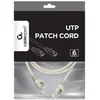 Gembird PP6U-CU-1.5M Mrezni kabl, CAT6 BAKARNI UTP Patch cord 1.5m grey