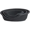 Duvo+ Ovalna ECO plastika 53x32x18cm črna +