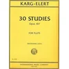 KARG-ELERT:30 STUDIES OP.107