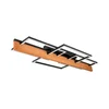 LED stropno svetlo LARYSA LED/35W/230V 35x90 cm, borovina