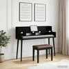 Studio radni stol Crni hrast 130 x 40 x 19,5 cm