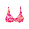 LASCANA Bikini zgornji del oranžna / svetlo oranžna / roza