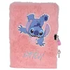 DNEVNIK PLIŠANI  A5 96L STITCH PASO DS25LI-3677