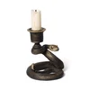 Svečnik (okras) ALCHEMY GOTHIC - Snake - Črna - SA23