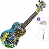 Mahalo MA1GR Art II Series Basic SET Graffiti Soprano ukulele