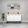 Hanah Home Frezya konzolni sto, 120 x75 x29,6 cm, Bijela