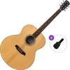 Pasadena PJ-250 Open Pore Basic SET Natural Akustična kitara Jumbo