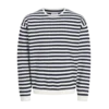JACK & JONES Muški džemper 12269031, Belo-teget