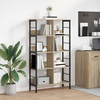 Polica Sonoma hrast 82 x 32 x 144,5 cm Konstruirano drvo