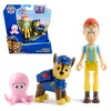 Paw Patrol figura Chase in kapitan Turbot