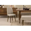 Hanah Home Trpezarijska stolica Vina 1005, 47x90x44 cm, Bež