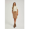 Knee-length skirts