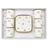 Set šolja Leptir K60-2, 6 komada, Bele
