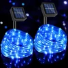 Led solarne sijalice u crevu 20m Plava