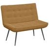 Vidaxl klop rjava 110x74x84 cm žamet