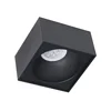Ugradno spot svetlo BALI 1xGU5,3/MR16/25W/12V, kvadratno, crno