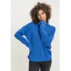 Womens oversize turtleneck bright blue
