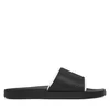 Natikači Calvin Klein Jeans Slide Rubber Neoprene Text YM0YM01234 Črna
