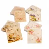 Stakleni podmetači za čašu, 11cm set/4 489371