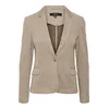 VERO MODA Blazer VMJulia svetlo rjava