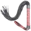 SuperLove Design Flogger Black with Red Handle