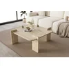 HANAH HOME Sto za dnevnu sobu Woog Travertine