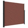 Bočna tenda na uvlačenje smeđa 180 x 500 cm