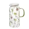 Evviva Vrč s pokrovom Bucolic h23cm/1,3L/steklo, pvc, inox